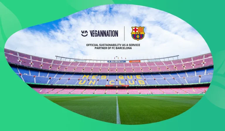 VeganNation and FC Barcelona team up to promote a sustainable way of living worldwide.