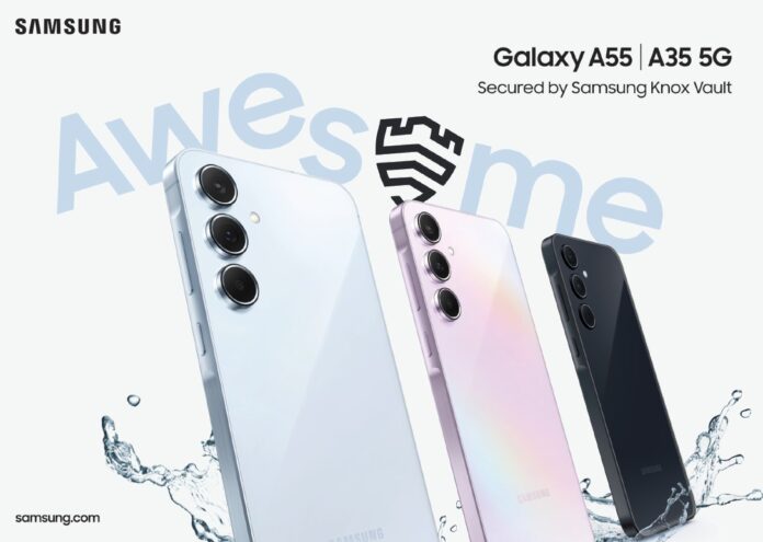 Samsung Galaxy A55 5G & Galaxy A35 5G: Awesome Innovations & Security Engineered for Everyone