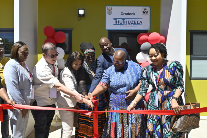 The National Prosecuting Authority partners with Vodacom and GBVF Respond Fund to unveil GBV care centre in Cradock, Eastern Cape Thuthuzela