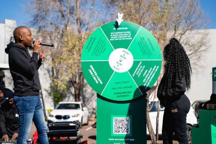 Bolt Hosts Rider Safety Event at Campus Square in Auckland Park