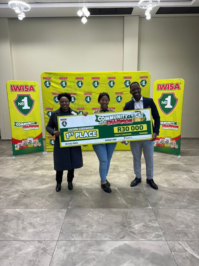 INO-Biodiesel wins IWISA No 1 Gauteng Community Champions Competition