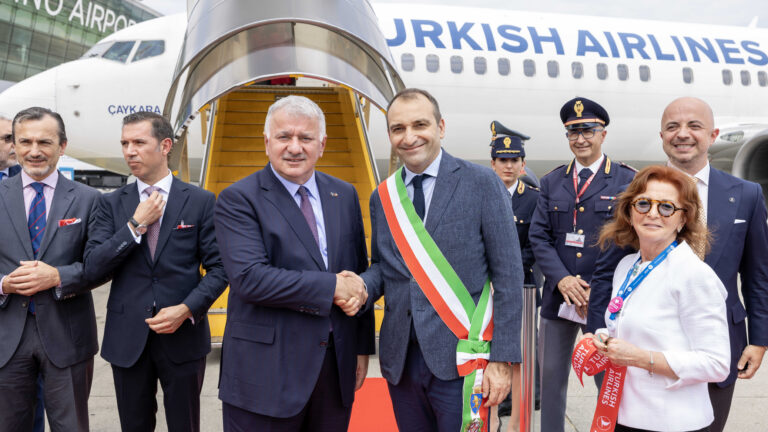 Turkish Airlines begins Istanbul-Turin flights