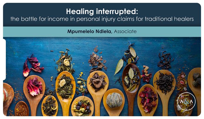 Healing interrupted: the battle for income in personal injury claims for traditional healers